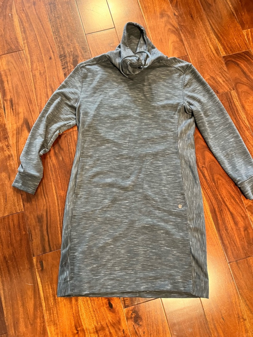 Prana Cozy Up Heathered Blue-Grey  Dress